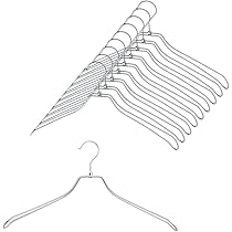 Amazon.co.jp: タマトシ ダブルスチール ハンガー 幅38cm 10本組