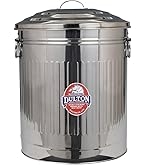 Amazon｜ダルトン(Dulton) ゴミ箱 シルバー L 9.5L アルミニウム