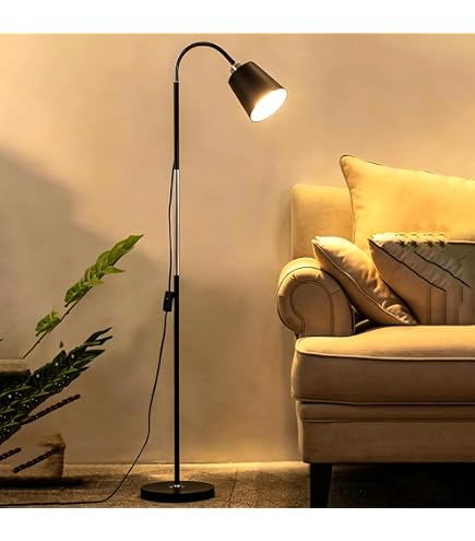 Amazon.co.jp : IKEA Vidja スタンディングフロアランプ 電球6個