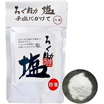 Amazon.co.jp: ろく助 白塩 130g : 食品・飲料・お酒