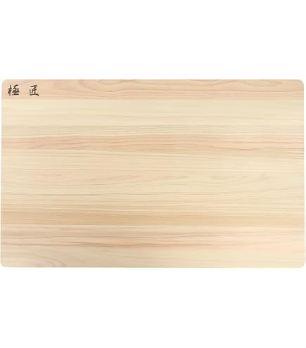 Amazon | 尾鷲ヒノキ 木製 まな板 本格料理まな板 [ サイズ:約39x21x厚
