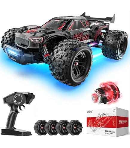 Amazon.co.jp: DEERC 14210 1:14 Extreme Fast RTR ブラシレスRCカー