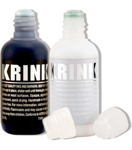 Amazon | Krink K-60 6色ペイントマーカーセット 鮮やかで不透明な