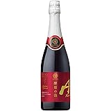 MANNS WINES(マンズワイン) 酵母の泡 ルージュ [ スパークリングワイン 赤 マスカット・ベーリーA種主体 11度 辛口 ライトボディ 国産原料使用 720ml 瓶 ]