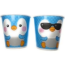 Amazon.co.jp: かき氷カップ オカメペンギン 100個（50個×2袋）容量