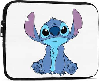Amazon スティッチは地上の壁紙に座っています Pcインナーバッグ タブレット用 360 保護 耐衝撃 Pcバッグ インナーバッグ 多機能 Pcケース 周辺小物収納 7 9インチ 9 7インチパソコンバッグ シューズ バッグ