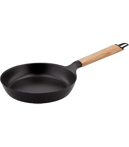 Amazon｜staub ストウブ 「 ウッドハンドル フライパン 20cm 」 鋳物