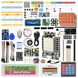 Freenove ESP8266 用究極スターターキット（付属），32ビット 160 MHz ミニマイクロコントローラー，オンボード Wi-Fi，Python C Java，715ページの詳細なチュートリアル，218個のアイテム，109のプロジェクト