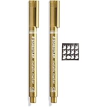 ゴールドペン ヨドバシ.com - ステッドラー STAEDTLER メタリックマーカーペン