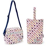 キッス゛ハ゛ック゛ スクールショルタ゛ー＆シュース゛ハ゛ックセット（スター）ホワイト 幼稚園 バッグ セット ショルダーバッグ 女の子 男の子 斜めがけ 上履き入れ シューズ入れ 通園バッグ ショルダ