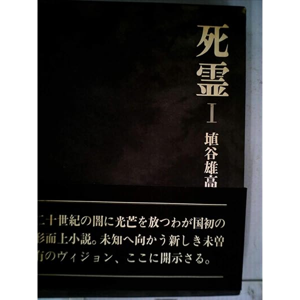 闇のなかの黒い馬 埴谷雄高 限定版 未装釘箱入 大型本 1971年