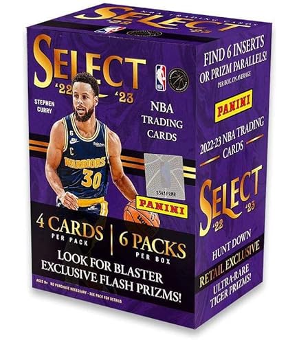Amazon | NBA 2022-23 Panini Select Basketball Card Mega Box