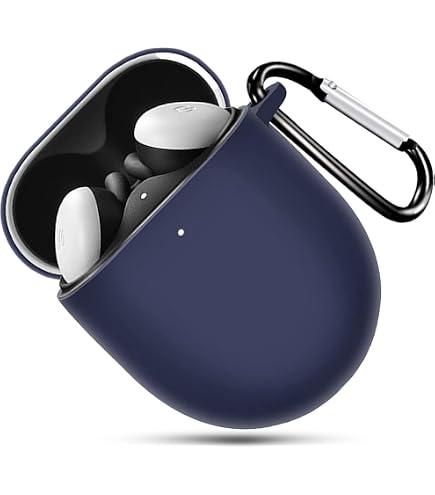 Amazon | For Google Pixel Buds Pro 2 用 ケース カラビナ付き 透明