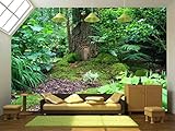 wall26 粘着式壁紙 大型の壁 壁画シリーズ 100"x144" WMR-WP-X-C408-100x24x6