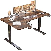 Amazon | BilBil デスク パソコンラック つくえ 電動昇降式 机 150CM