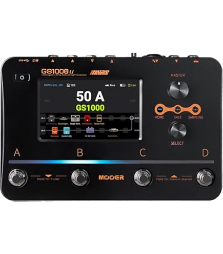 Amazon | Mooer / GE1000 マルチエフェクター 5インチカラータッチ