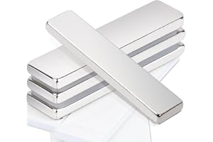 40x10x3mm 超強力磁石 ネオジム磁石 長方形 強力マグネット 両面テープ付き 直方体 角型 ネオジウム磁石 超強力な 棒磁石 DIY 建築 およびオフィス 工具格納 クラフト用 4個セット