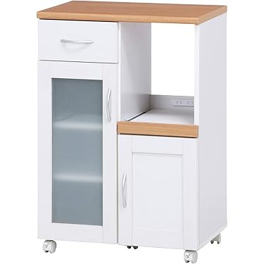 【merci】ホワイト レンジボード 引き出し付き 楽天市場】食器棚 幅90cm レンジ台 大型レンジ対応 完成品