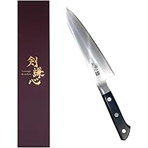 Amazon | 剣謙心 Tsurugi Kenshin 牛刀包丁 DP口金付牛刀 180mm