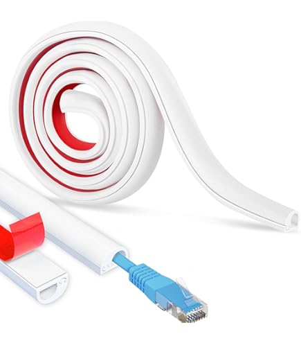 Amazon.co.jp: 配線カバー モール 配線隠しカバー コードプロテクター