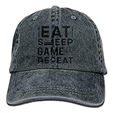 大人 デニム キャップ食べる 眠る ゲーム 繰り返す 今季最新 ヒップホップ レジャー・キャップ 柔らかい 紫外線対策 日よけ 小顔効果 プリント付き 無地 ライトブルー