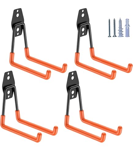Falezern Motorzeisenhouder, 1 wandhouder voor grastrimmer, wandhouder voor bosmaaier, wandhouder voor tuingereedschap, metalen grastrimmer hanger voor garatrimmer, tuingereedschap