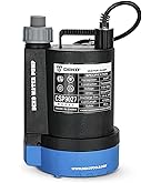 Amazon | DEKO 汚水ポンプ 400W 水中ポンプ 底部入水式 排水ポンプ