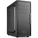 Sharkoon ATX/MicroATX対応ミドルタワーPCケース VS4-Vシリーズ ブラック SHA-VS4-VBK