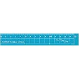クツワ STAD アルミ定規 15cm XS15BL ブルー