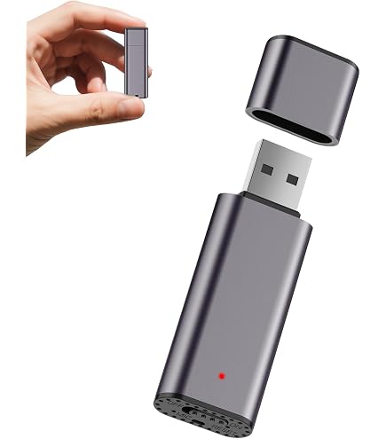 ZIPCIDE Digitale Voicerecorder 64 GB – Spraakgeactiveerd Met AI-ruisonderdrukking – Ideaal Voor Vergaderingen En Interviews