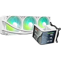 TRYX Panorama 360 ホワイト 6.5インチ AMOLEDクリーン TRYX PANORAMA 360 SE 360MM オールインワン CPU 水冷 6.5