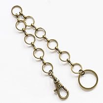 Amazon.co.jp: MYmama バッグチャーム 約17cm チェーン 金具 鎖