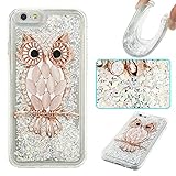 NEXCURIO アップルアイフォンシックス iPhone 6S 6 ケース 【流砂】 4.7インチ専用 衝撃防止 【強化ガラス液晶保護フィルム贈呈】 TPUソフトシリコンケース 保護シェル 超薄型 