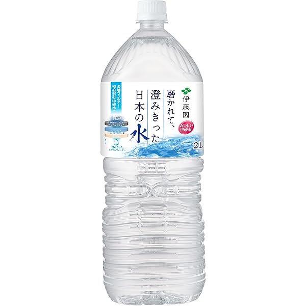 Amazon.co.jp: [2CS]伊藤園 磨かれて、澄みきった日本の水 信州 (2L×6