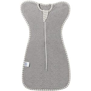 【ZSZY】おくるみ ガーゼ 新生児 出産祝い ベビー用品 夜泣き防止 冷感 吸水 通気性 夏用 男の子 女の子 出産準備(グレー, S(0~6か月)