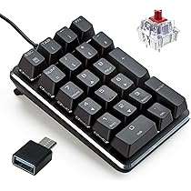 AZIO I.Z.O メカニカルテンキー 赤 AZIO IZO Numpad / Calculator (Blue Switch) - AZIO Corporation