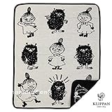 KLIPPAN〔クリッパン〕ミニブランケット　《 ミイ ＆ スティンキー 》 70×90 ブラック