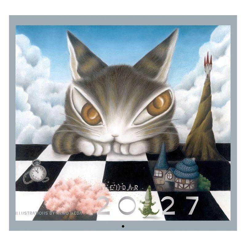 わちふぃーるど ダヤン 2027年 カレンダー 壁掛け 943413 (2026年 12月始まり)