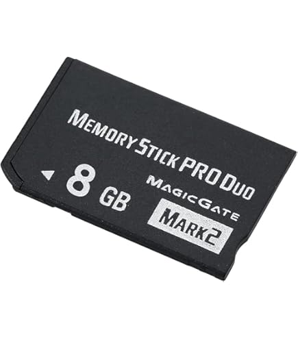 Amazon | MS 8GB Memory Stick PRO Duo (Mark 2) PSP Accessories MS