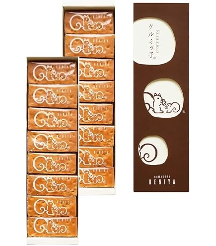 Amazon.co.jp: 鎌倉紅谷 クルミッ子 16個入り : 食品・飲料・お酒
