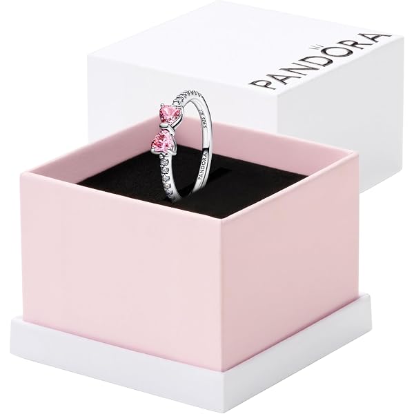 Amazon | Pandora Jewelry Sparkle and Hearts キュービックジルコニア