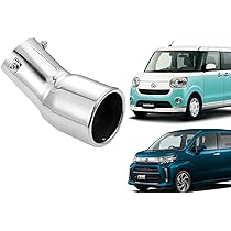 aダイハツムーヴ ムーヴカスタムLA150S(NA用)砲弾型マフラーカッター aダイハツムーヴ ムーヴカスタムLA150S(NA用)砲弾型マフラー