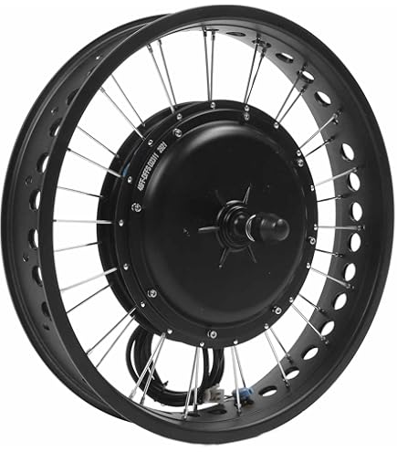 Amazon | 電動自転車変換キット、36V / 48V 500Wモーター、ブラシレス