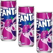 Amazon.co.jp: コカ・コーラ ファンタ グレープ 250ml缶×90本【3ケース