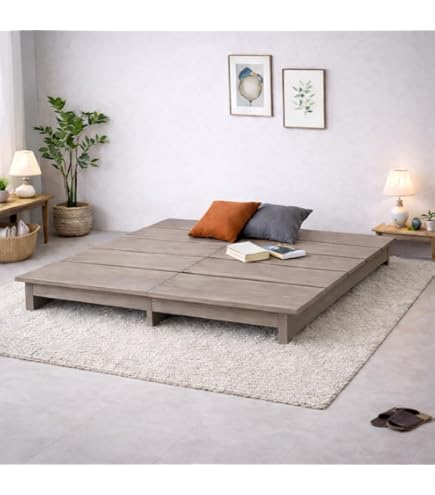 【幅100cm/SS】ベッド ローベッド ステージベッド ベッドフレーム すのこ すのこベッド | すのこ ステージ ローベッド【KASANE FLAT】フレーム