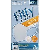 【まとめ買い３袋セット】 フィッティ スタイルフィット立体 ふつうサイズ 5枚 ホワイト