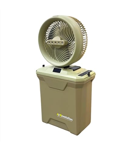 Amazon | FDブランド ミストファン AirRevolution MIST FAN 充電式