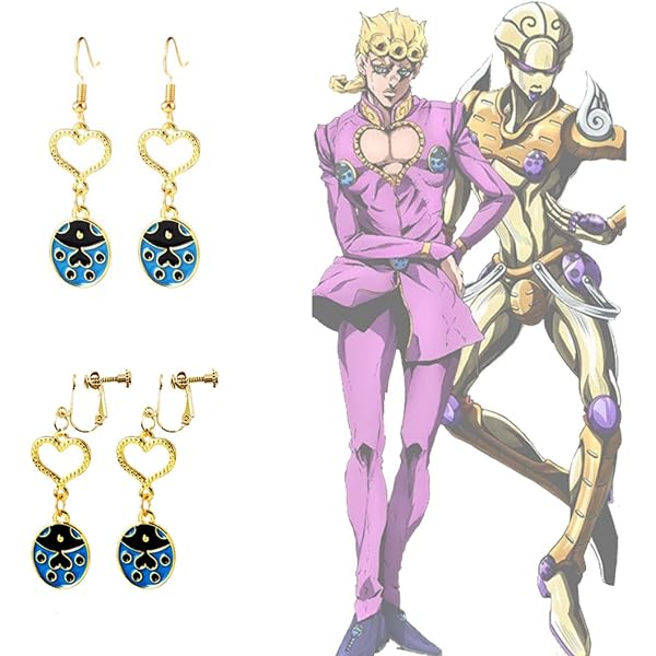 Amazon | XZCWGL ブローチ ジョジョの奇妙な冒険 グッズ 周辺 ジョルノ