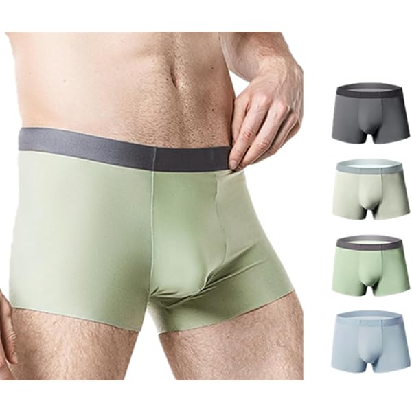 健康パンツ Amazon | [ビトーンズ] シームレスボクサーパンツ SLASH4 レッド