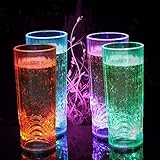 クリエイティブ誘導LED水ビールカップバーKTVウイスキーカップColorfu Night Light Cup